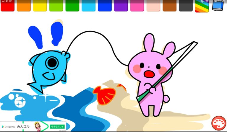 子どもが好きな塗り絵アプリ8選！（iPhone/iPad/android)かわいいアニメや画像も | スマホアプリのアプリハンター